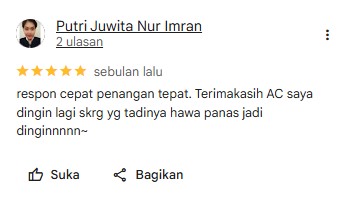 Screenshot Testimoni